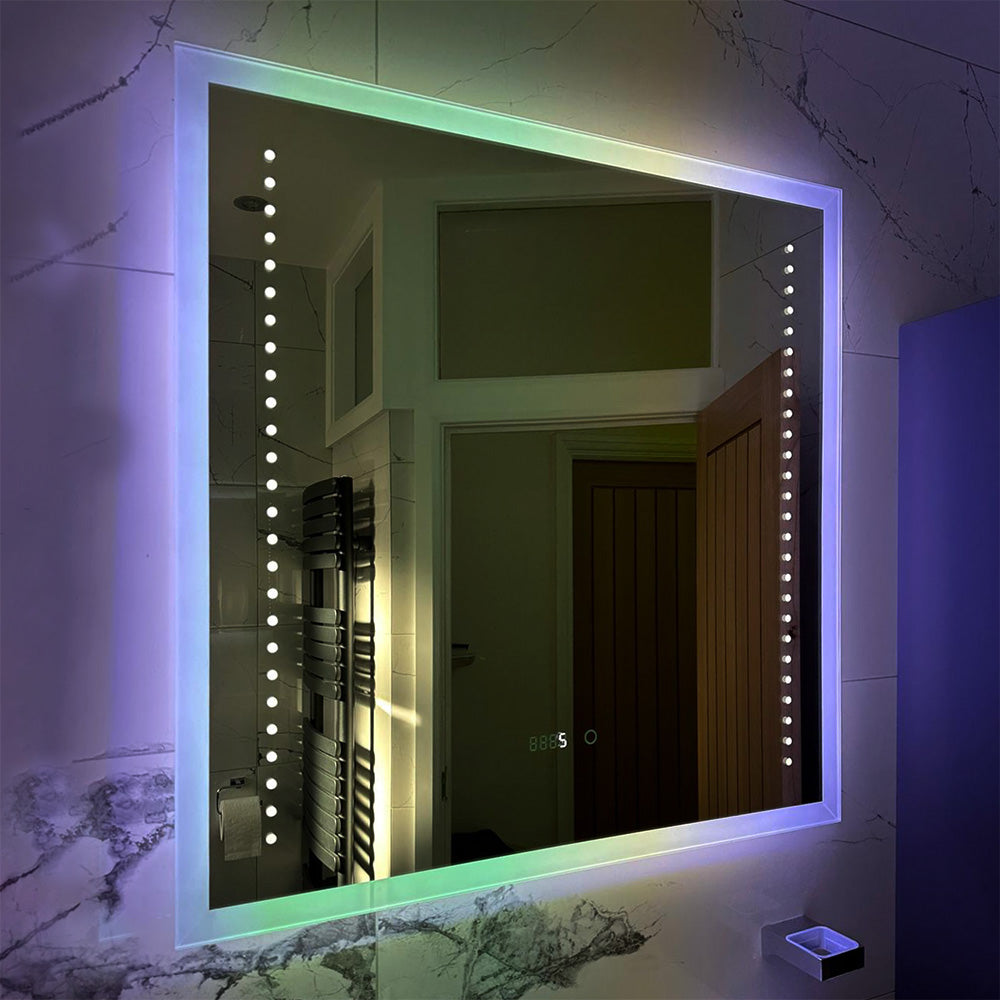 Give your bathroom a modern touch with a custom-designed mirror