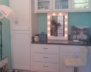 How to create the perfect makeup area