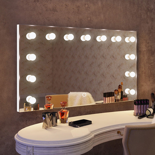 A Hollywood Mirror From Us Could Add That Vital Extra Touch Of Glamour To Your Bathroom.