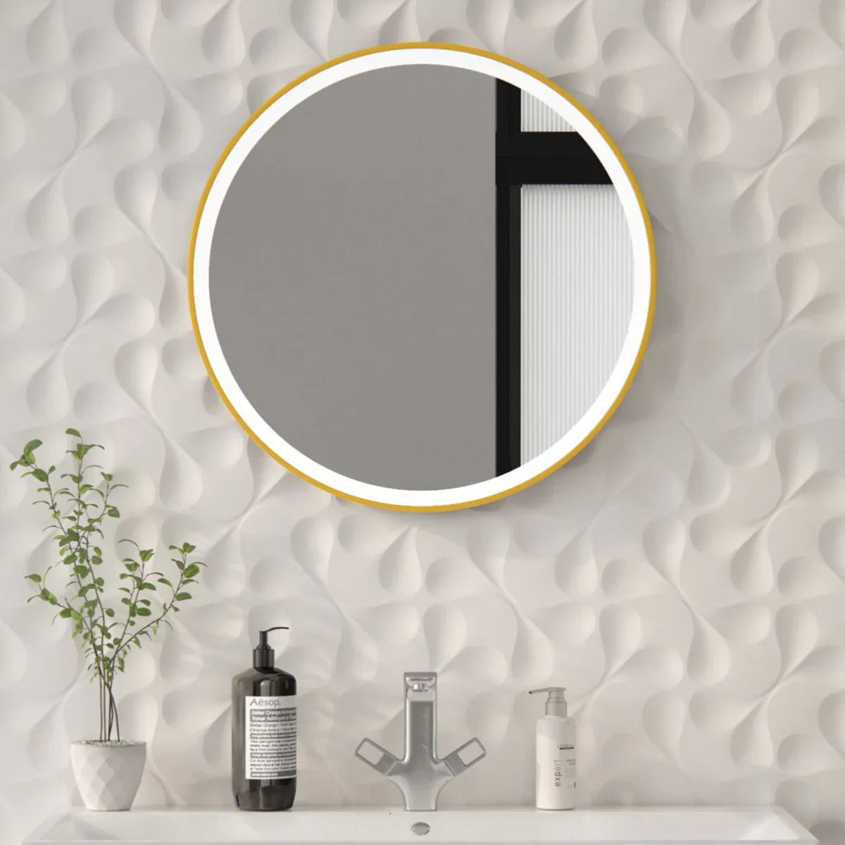 Brass Framed Mirrors