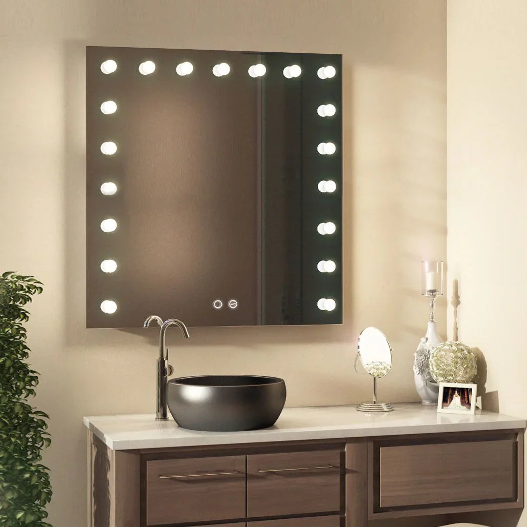 1000mm x 1000mm Hollywood mirrors