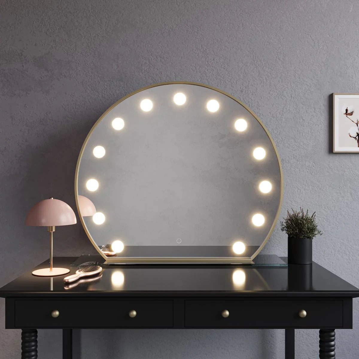 710mm x 610mm Hollywood mirrors