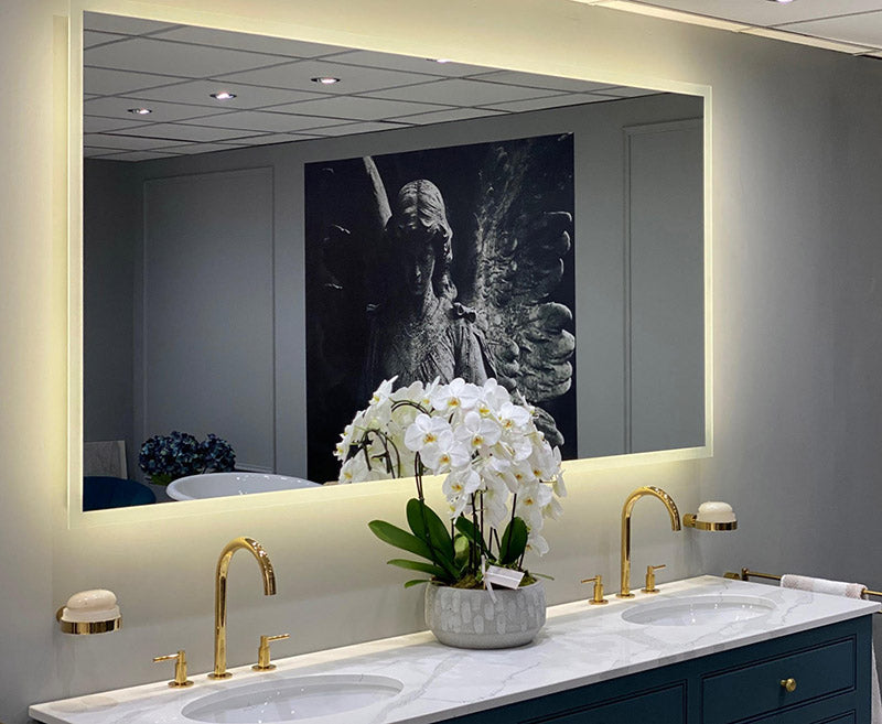 2000mm x 1000mm Frosted Edge Mirror
