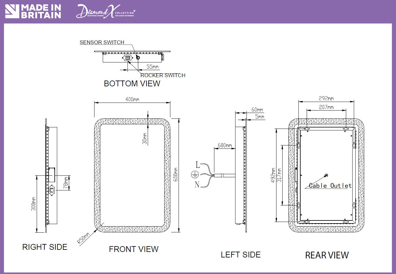 Rear Drawing