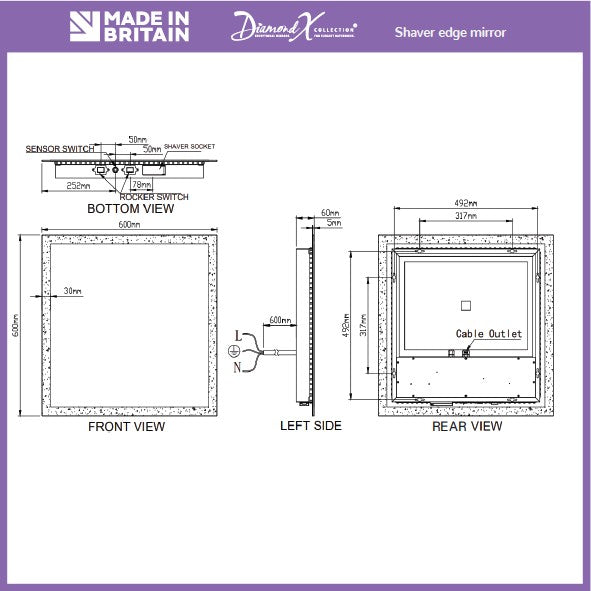 Rear Drawing