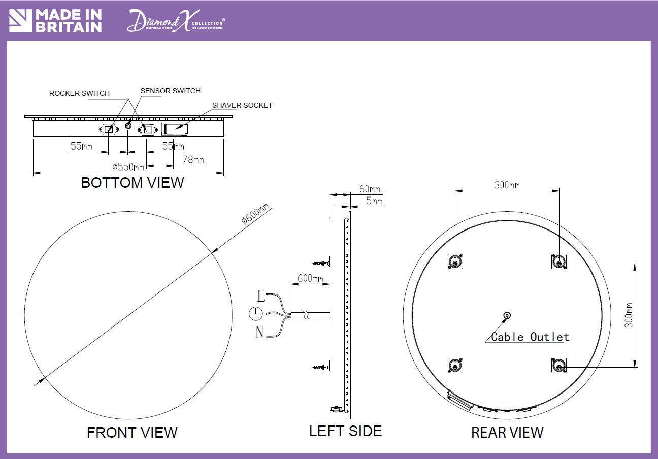 Rear Drawing