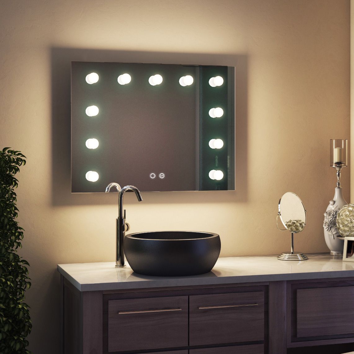 Francoise Bathroom Hollywood Mirror