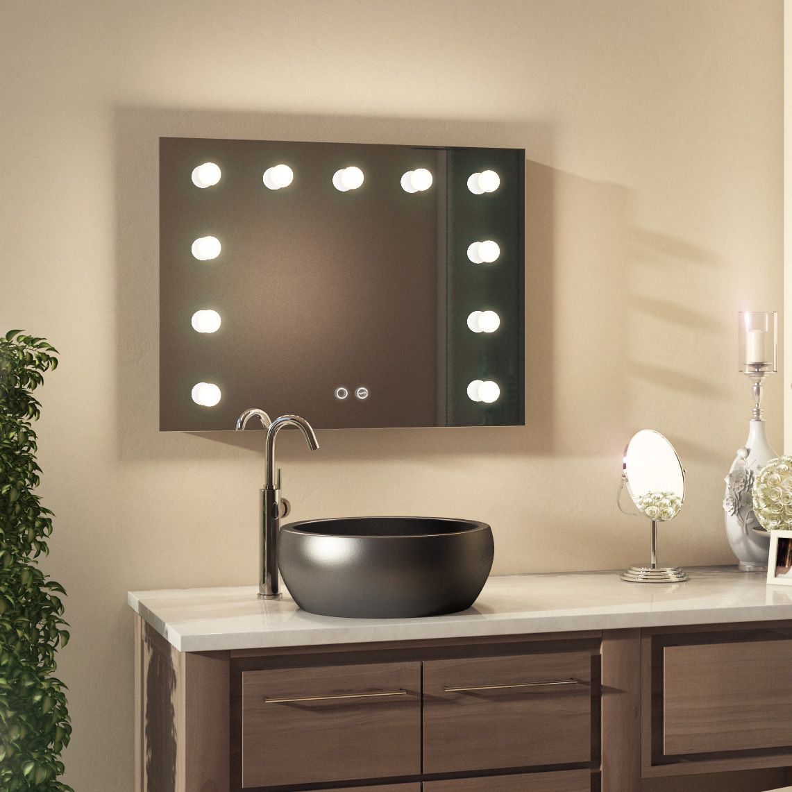 Francoise Bathroom Hollywood Mirror