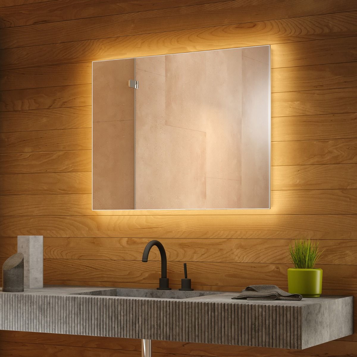 Tempus Maxima Backlit Mirror