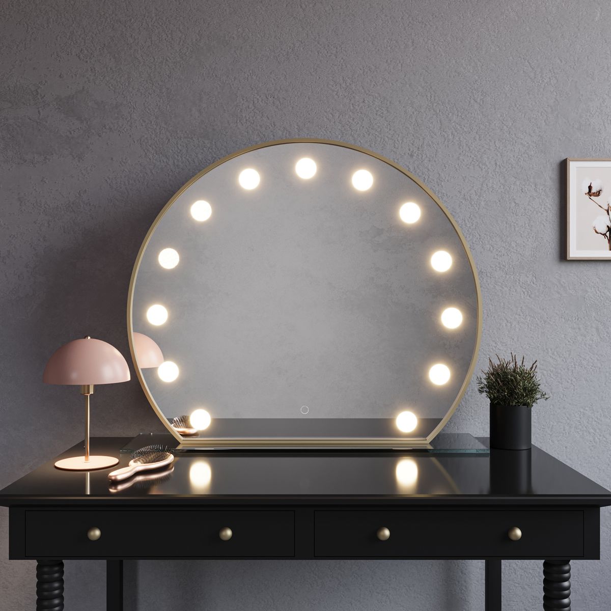Framed Vanity Mirror