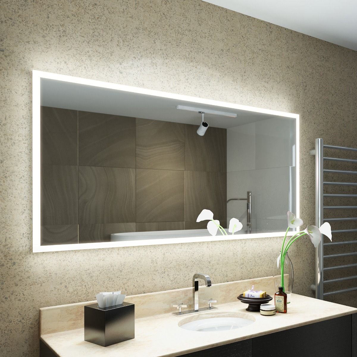 Rigel Slim Edge Mirror