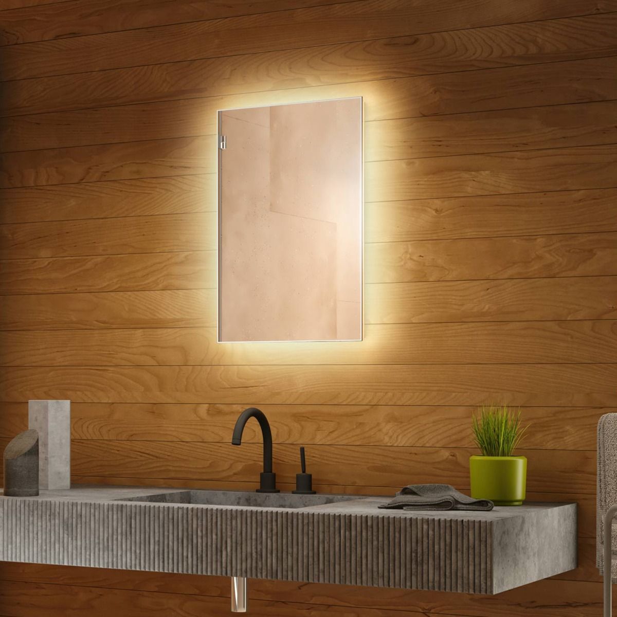 Tempus Slim Backlit Mirror