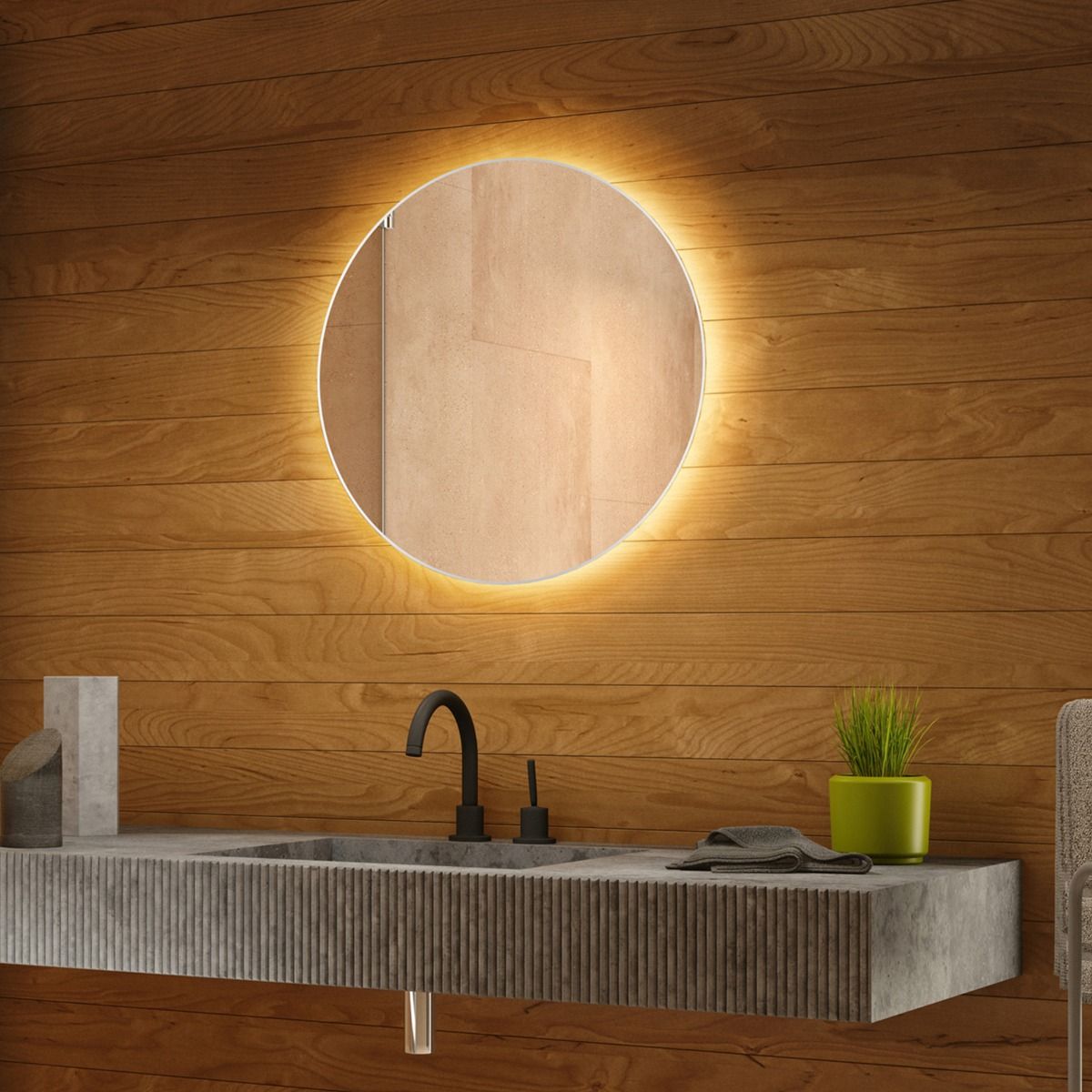 Elysius Slim Backlit Mirror