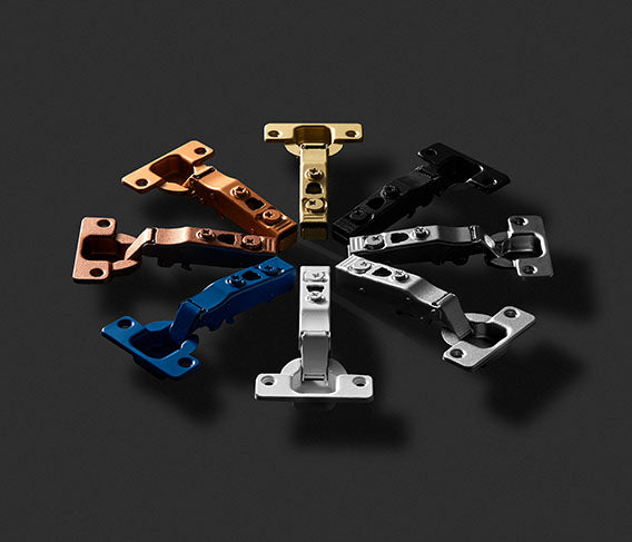 Recessed for a premium finish